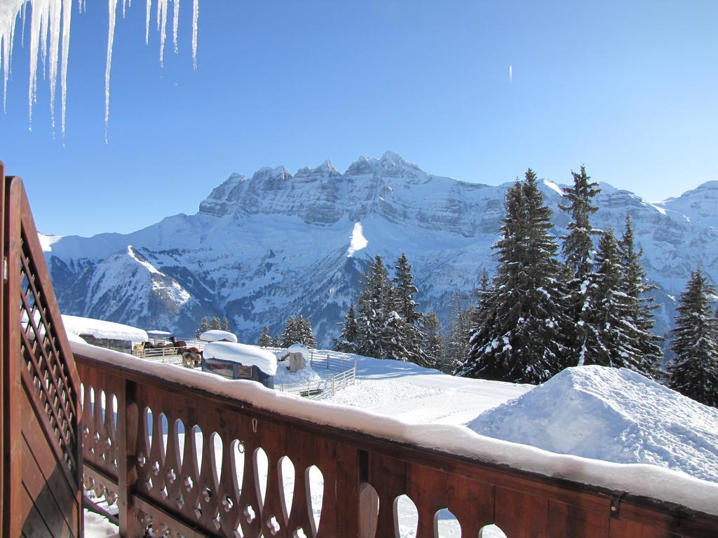 Hotel-Restaurant Le Relais Panoramique Les Crosets ภายนอก รูปภาพ