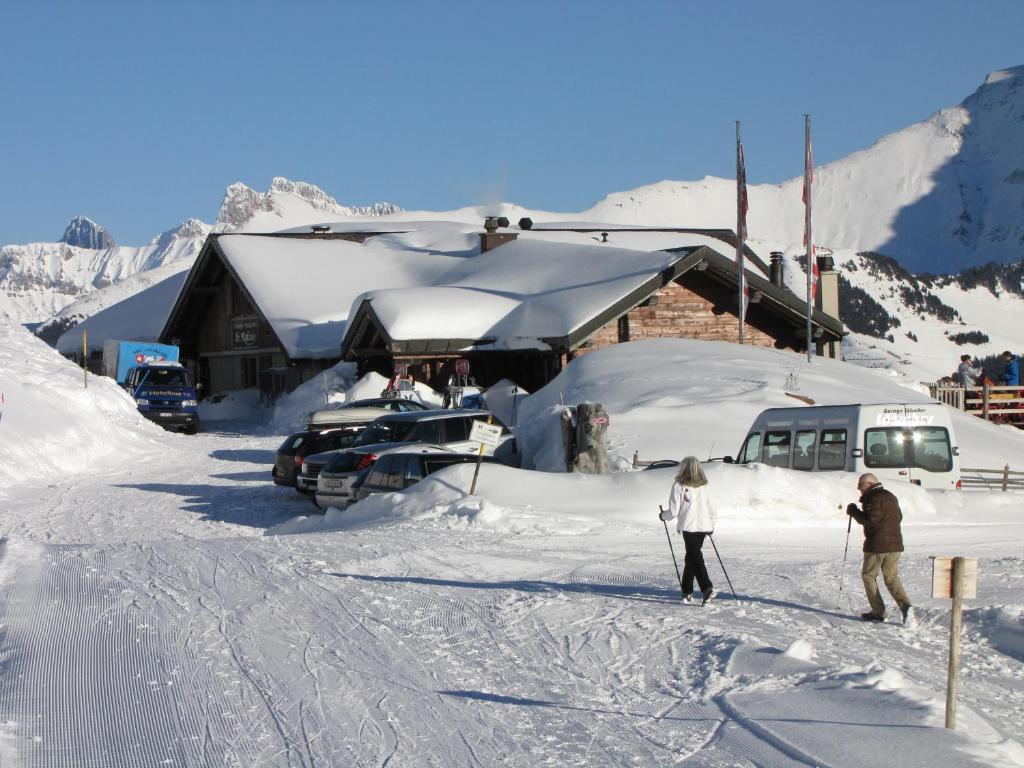 Hotel-Restaurant Le Relais Panoramique Les Crosets ภายนอก รูปภาพ