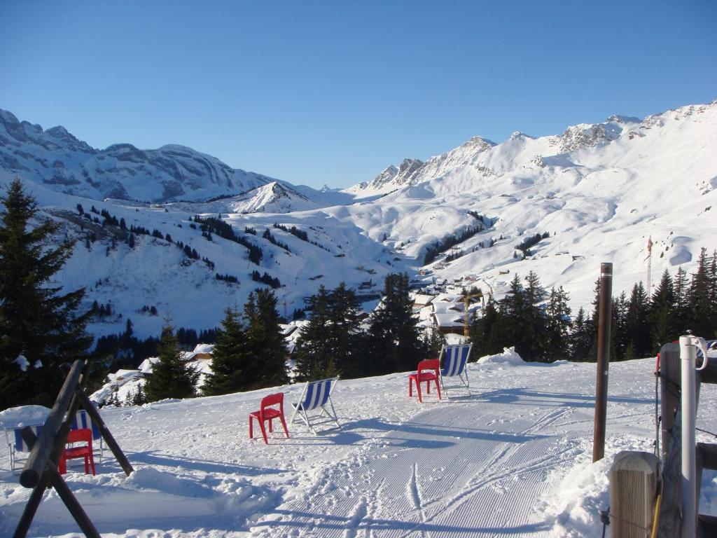 Hotel-Restaurant Le Relais Panoramique Les Crosets ภายนอก รูปภาพ